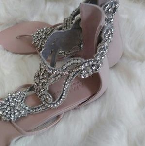 Aminah abdul jillil embellished sandal | size 8